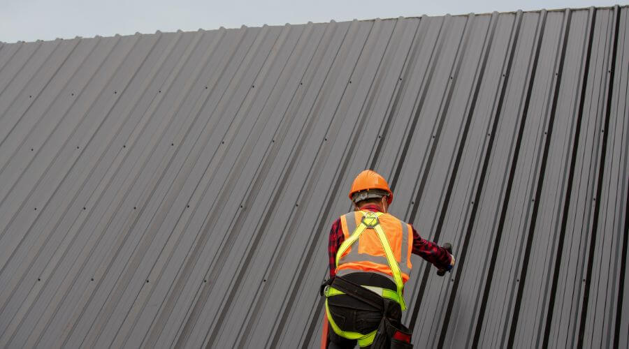 Professional metal roof installation services in Medford, MN